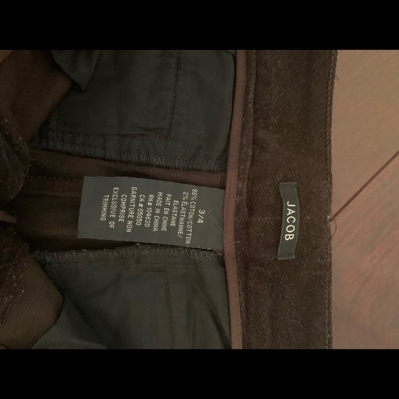 Brown corduroy pants from Jacob-lightly worn. - Picture 2 of 3